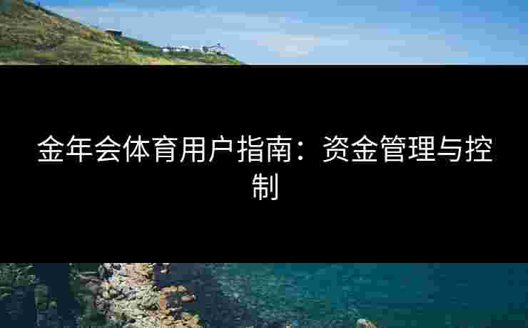 金年会体育用户指南：资金管理与控制